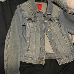 Jeans jacket $30 size small worn twice